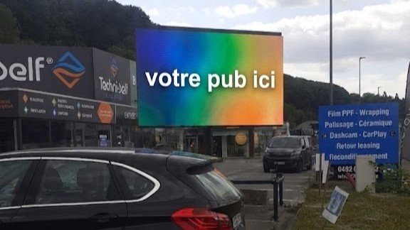 CFC Wavre - ecran LED